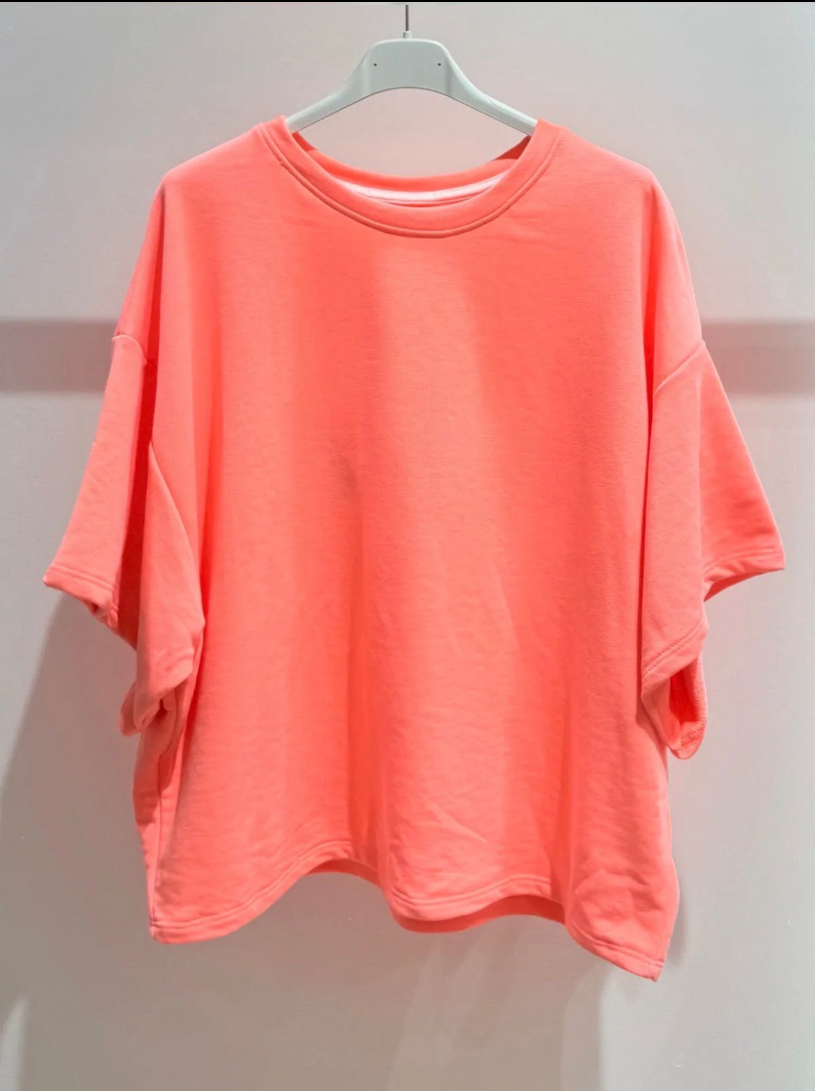Neon Orange Beach T