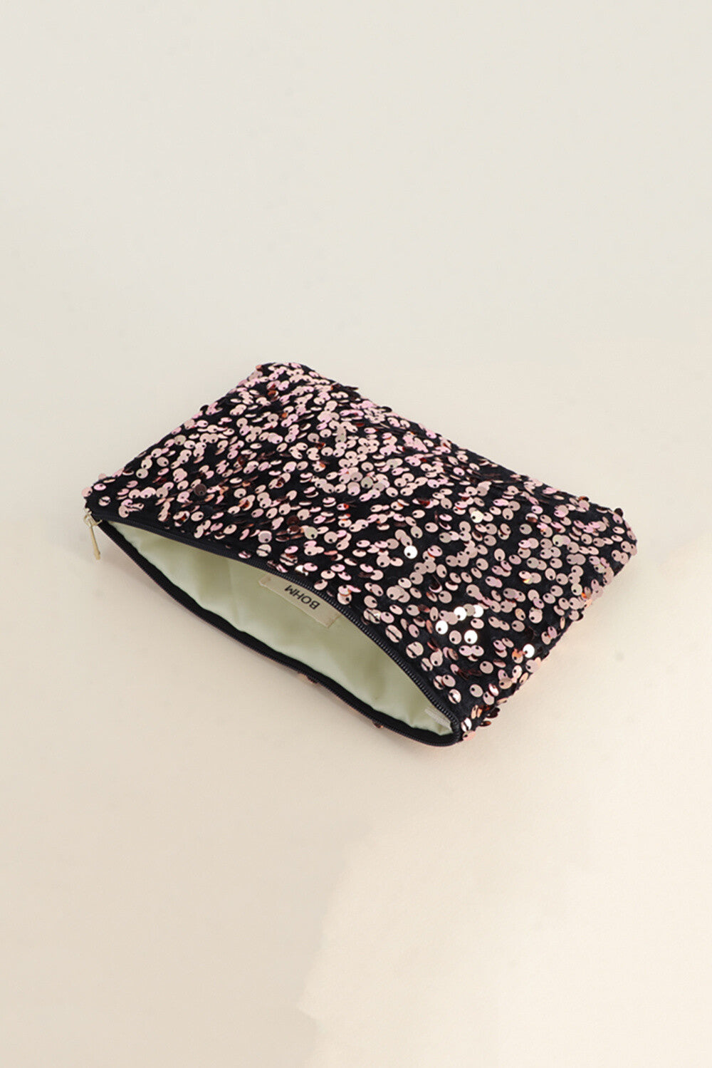 Brown Sequined Case