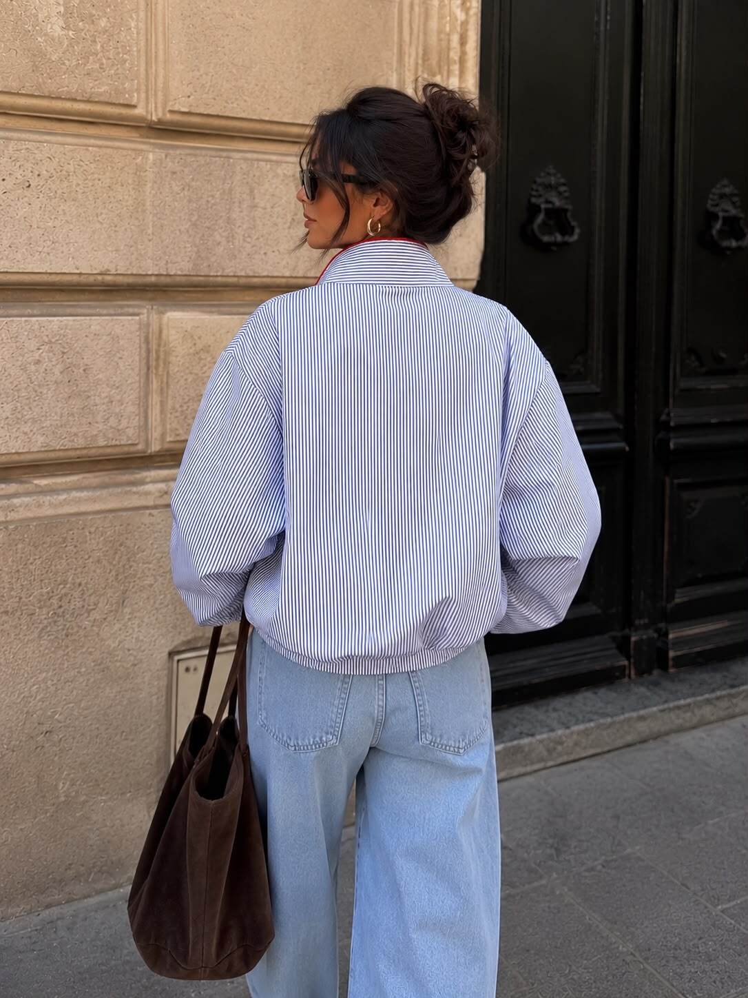 Heart Bomber Blue