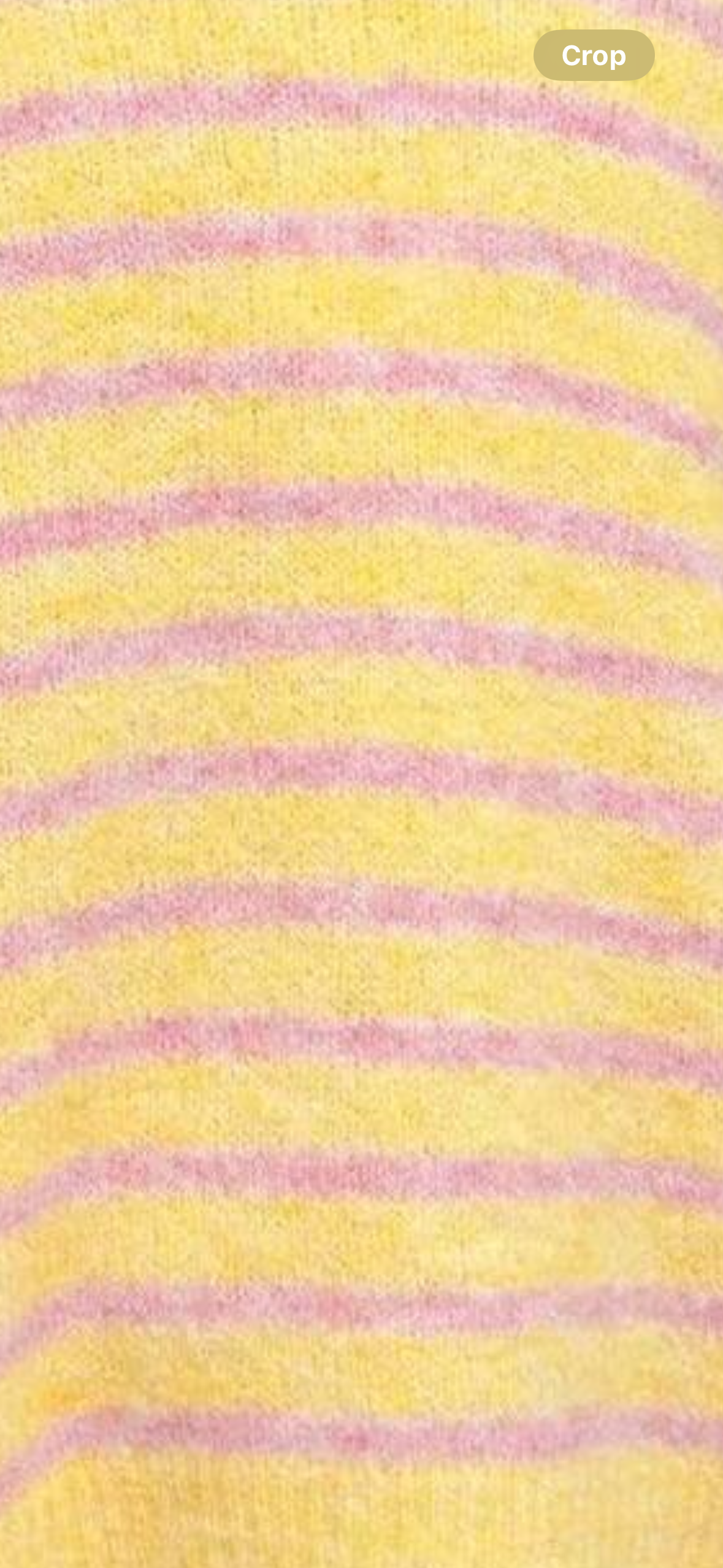 Yellow Striped Smiley Cardi