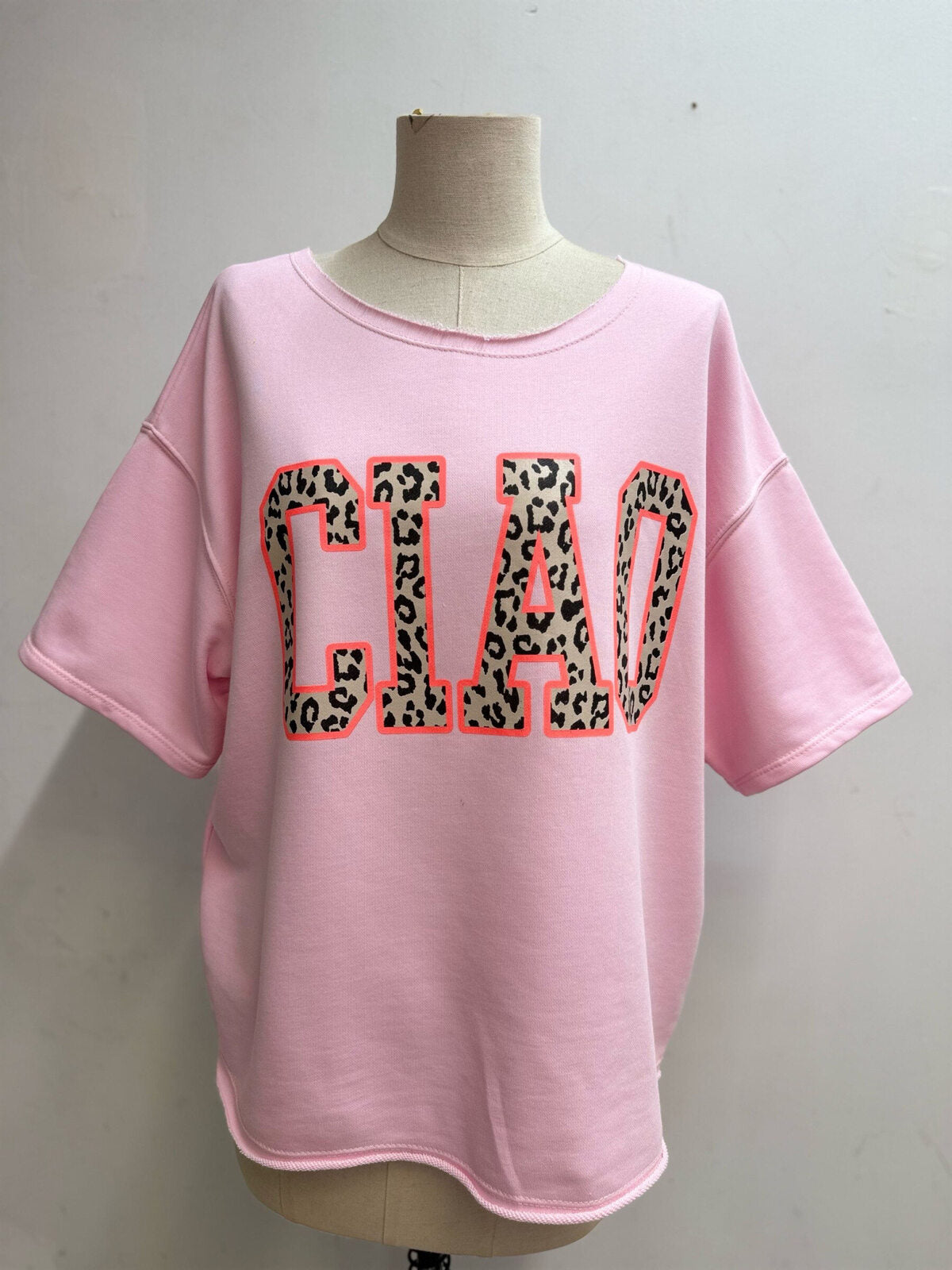 Ciao leopard print sweatshirt