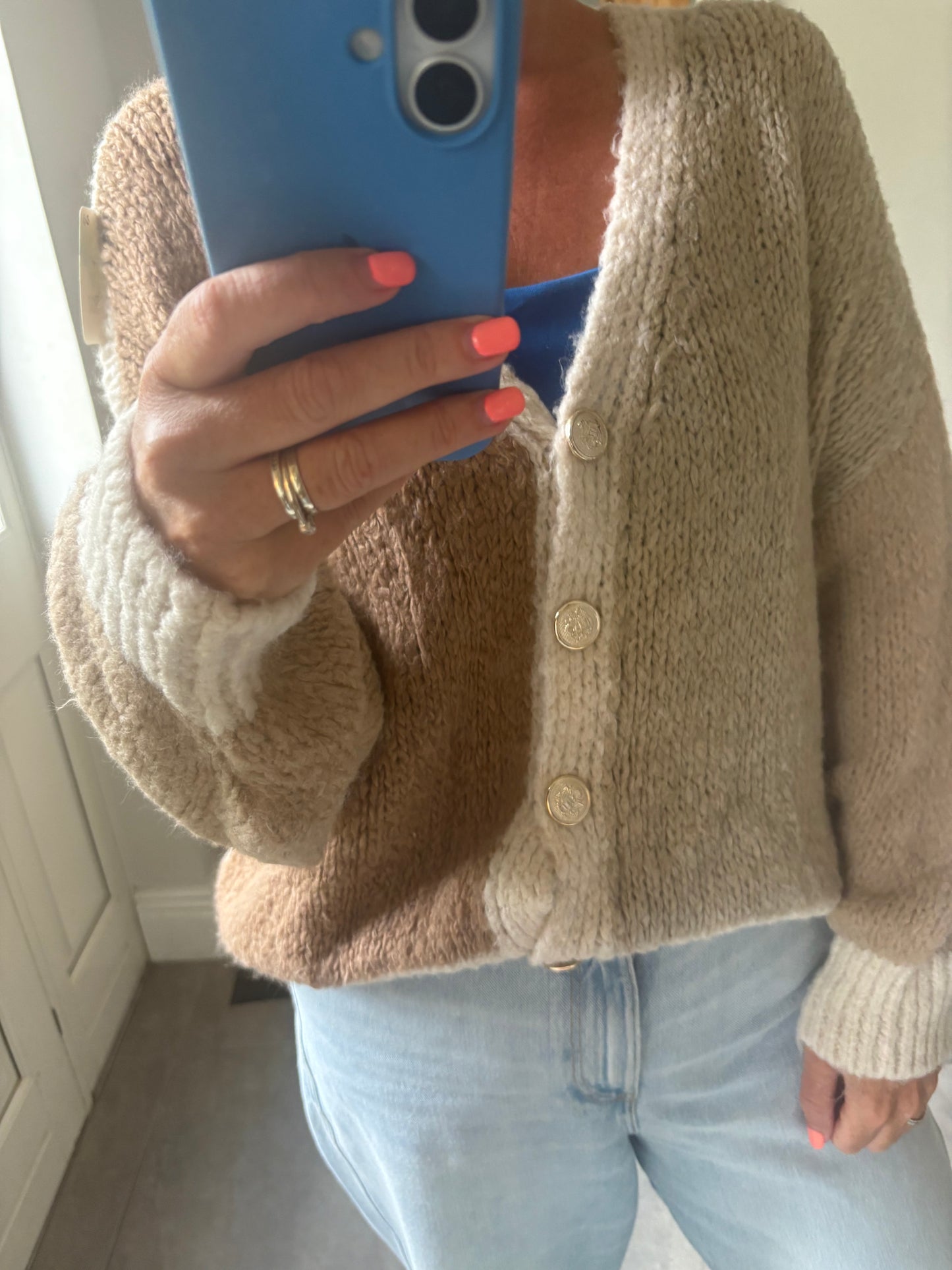 Neutrals Wool Cardi