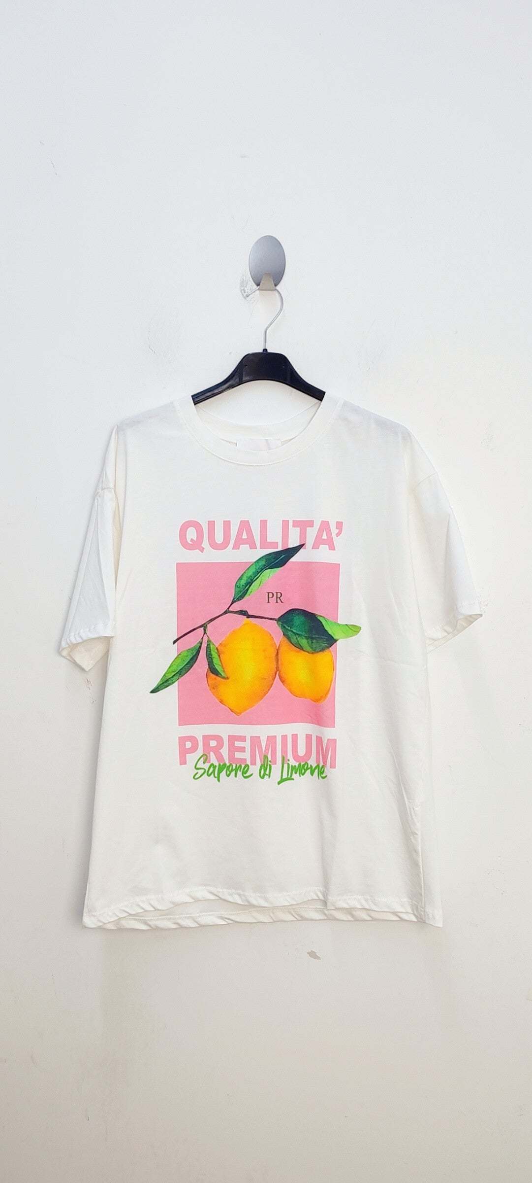 Lemon Print T Shirt