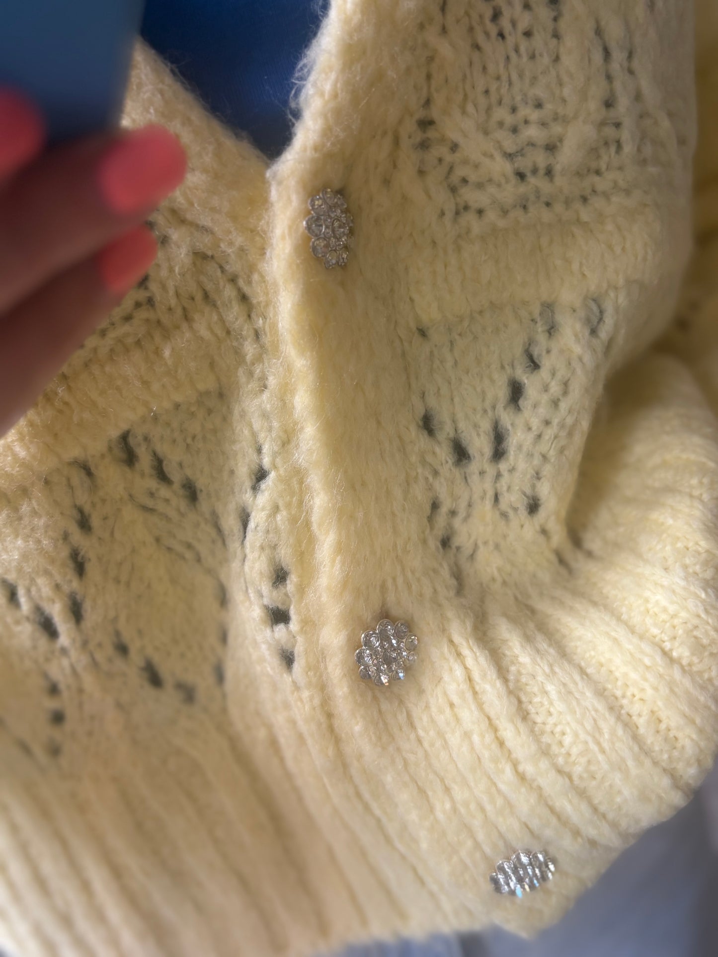 Lemon soft knit Cardi