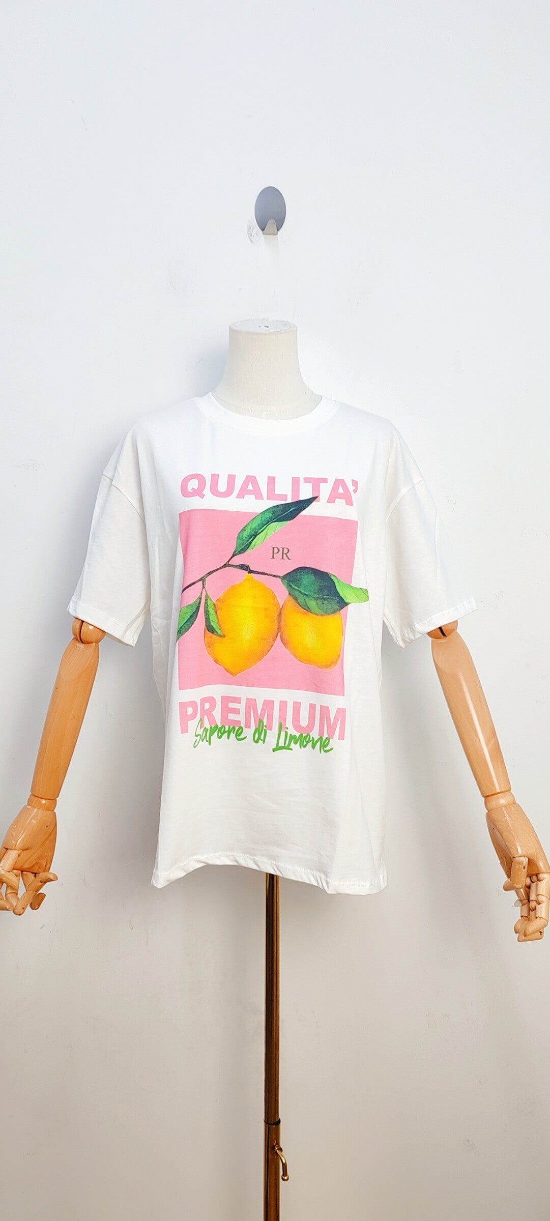 Lemon Print T Shirt