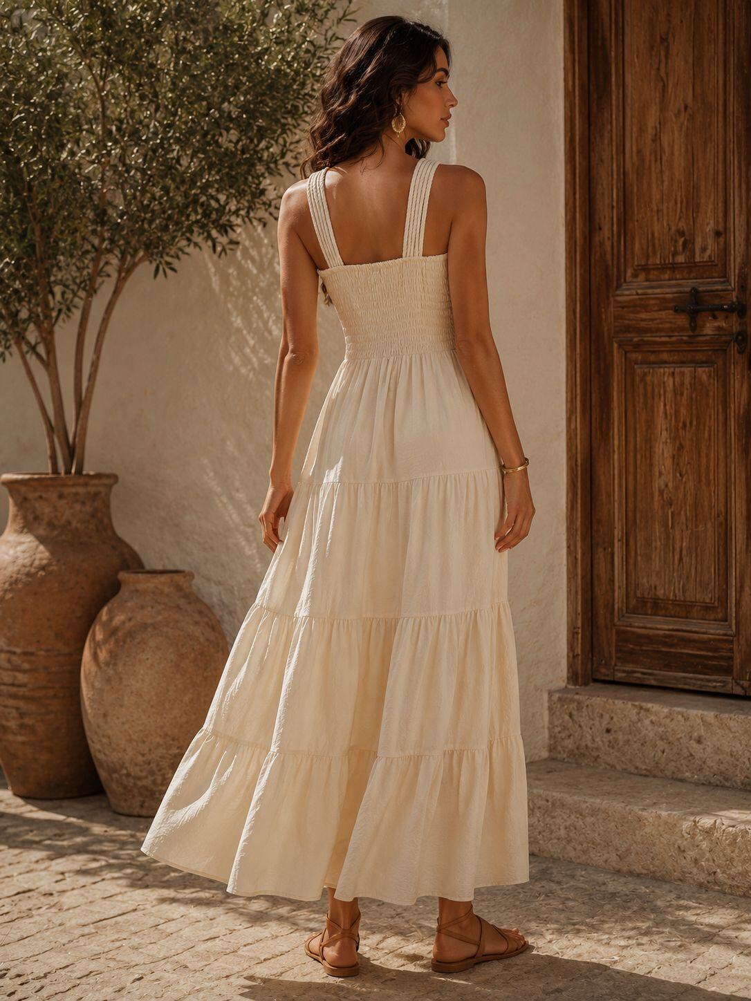 Beige dreamy maxi