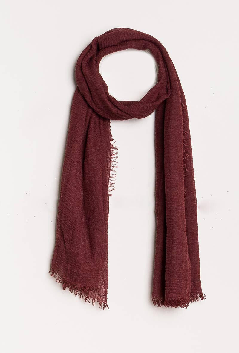 Burgundy Light Scarf