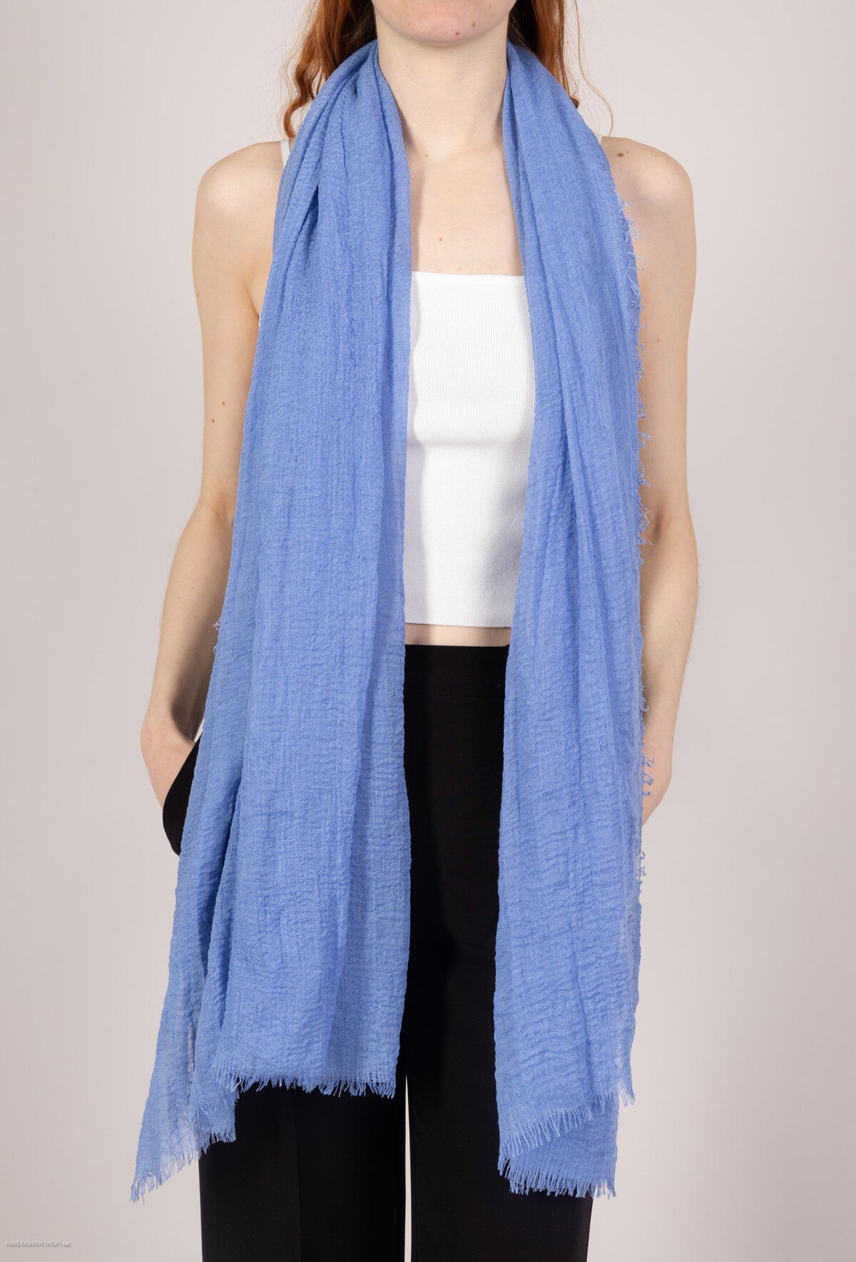 Blue Light Scarf