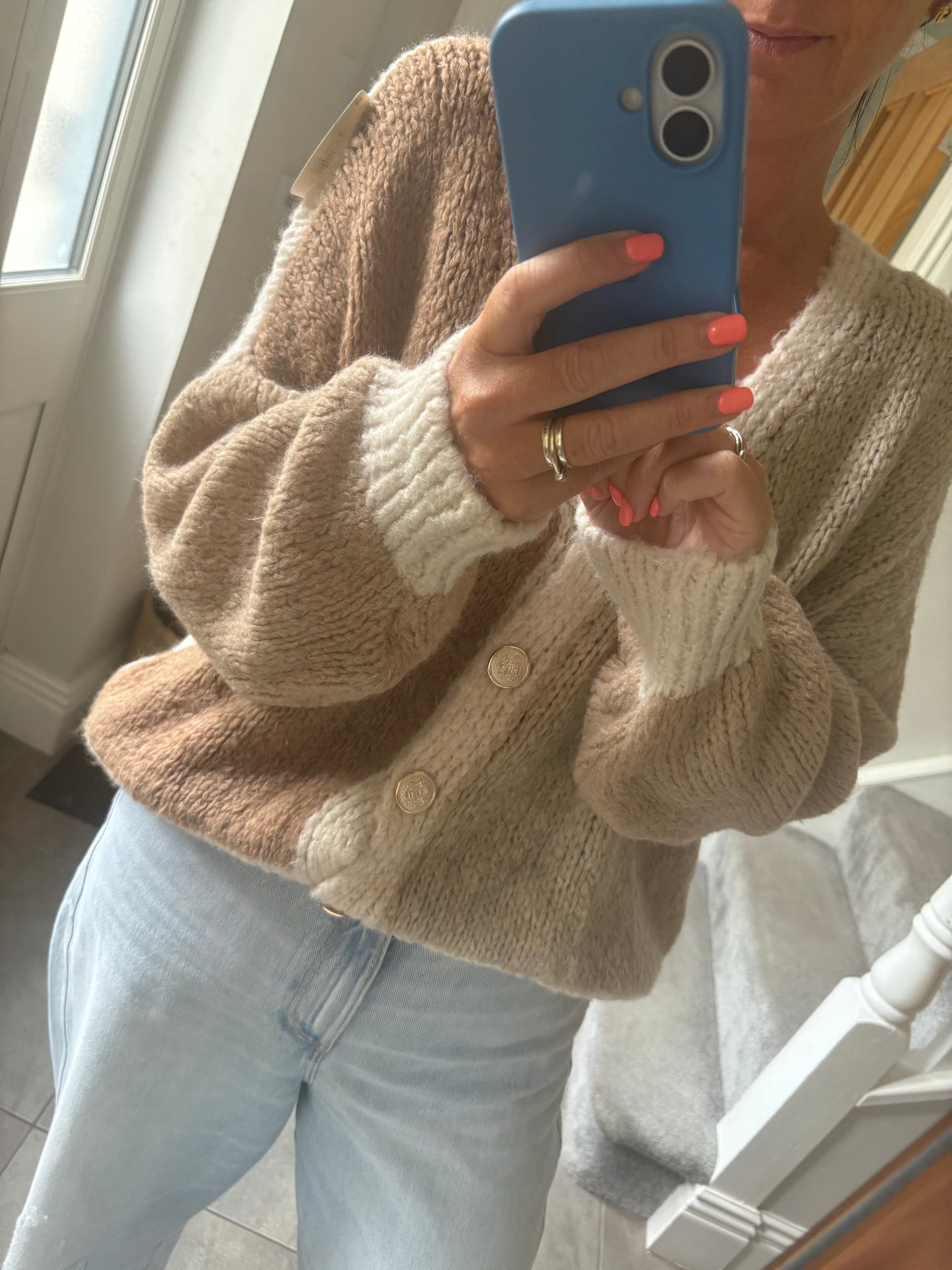 Neutrals Wool Cardi