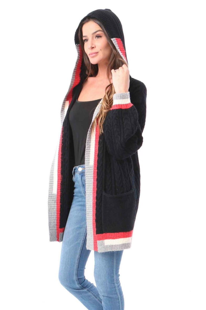 Cable Knit Hoody