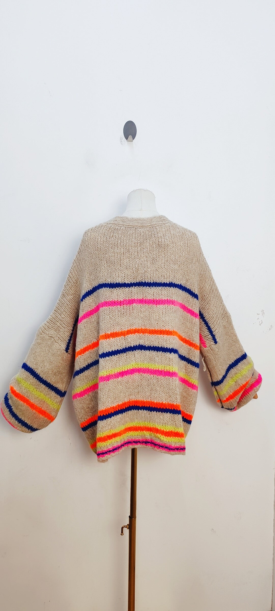 Multi Striped Cardi