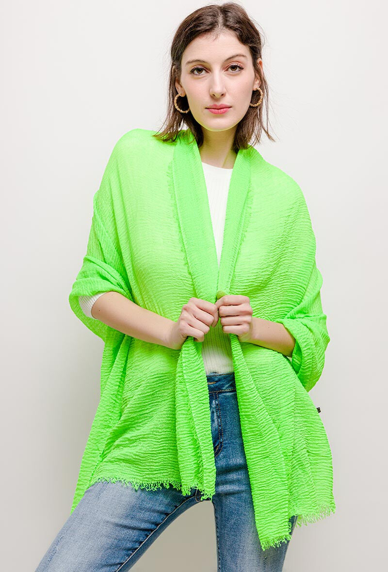 Green Flash Light Scarf