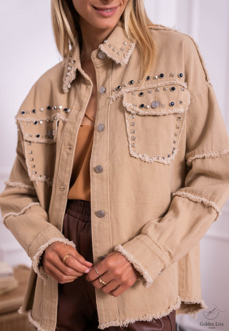 Taffy Studded Shirt