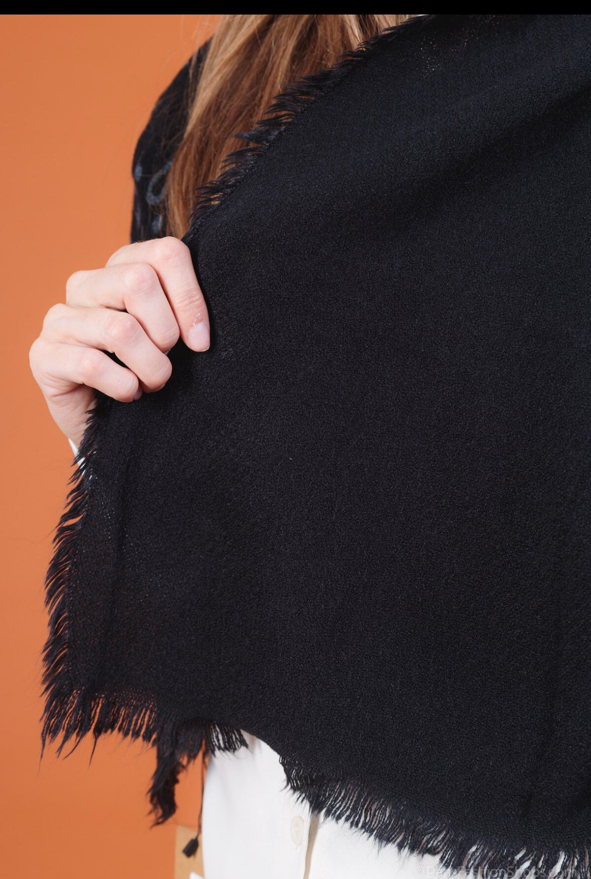 Black med paisley scarf
