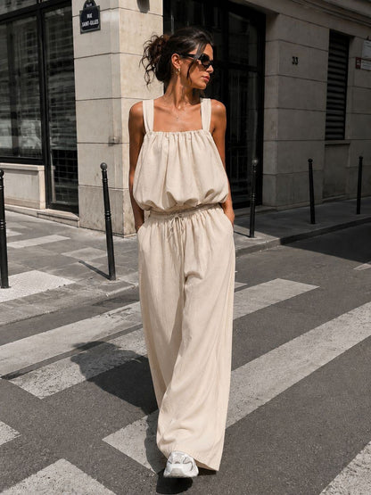 Beige long Co-ord