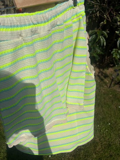 Green scalloped Knit Co-Ord