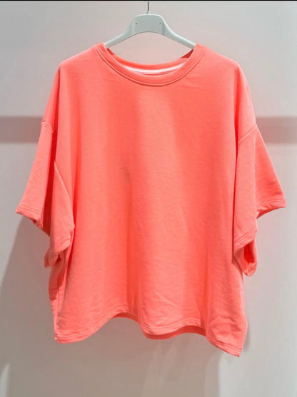 Neon Orange Beach T