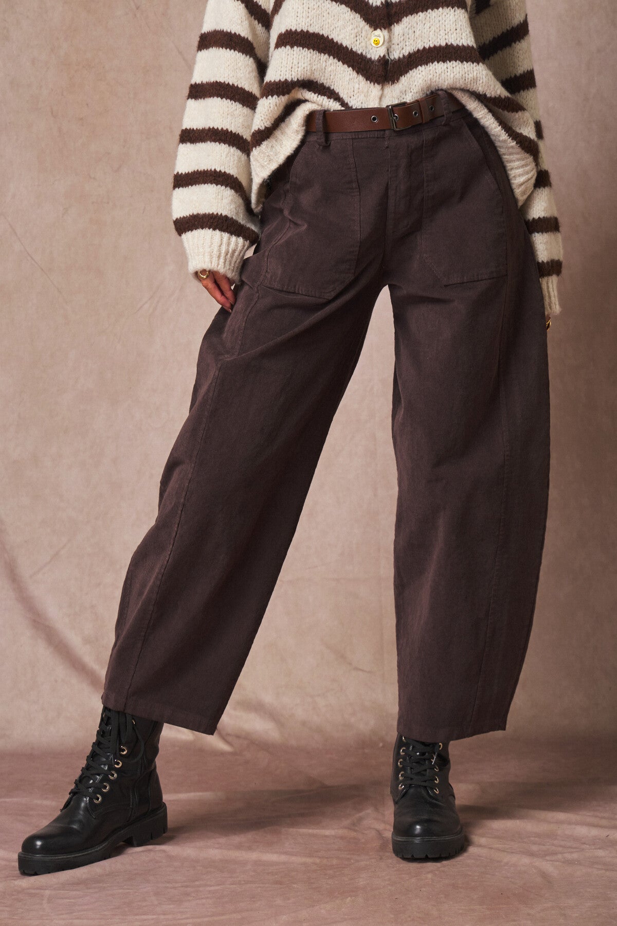 Cargo chocolate pants