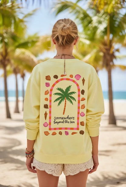 Beyond the Sea sweater - Yellow