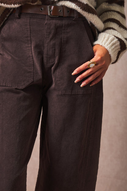 Cargo chocolate pants