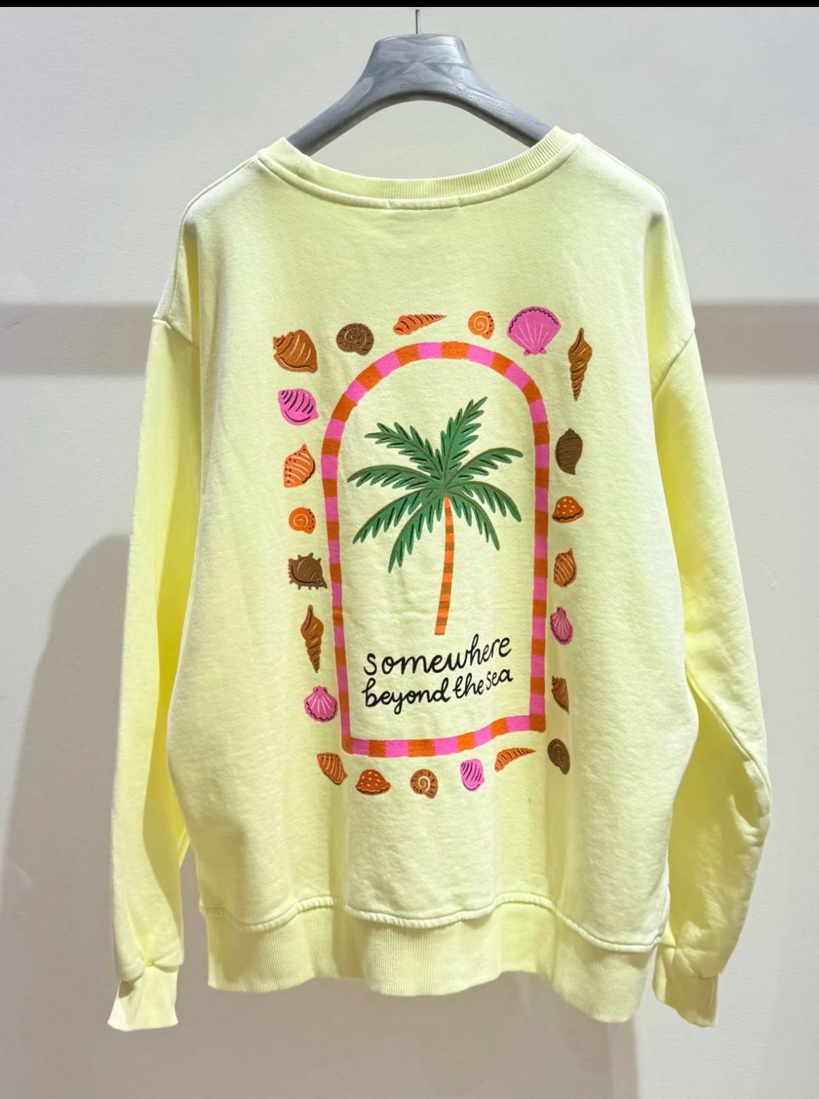 Beyond the Sea sweater - Yellow