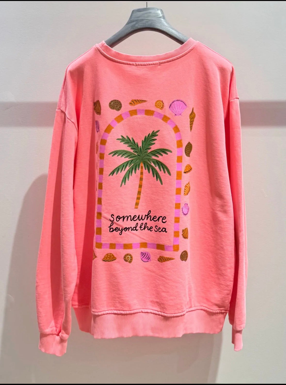 Beyond the Sea sweater - Coral