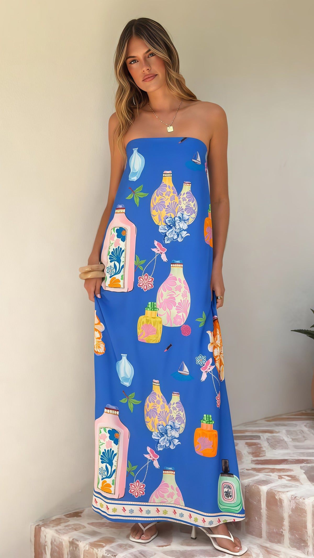 Vibrant Blue dress