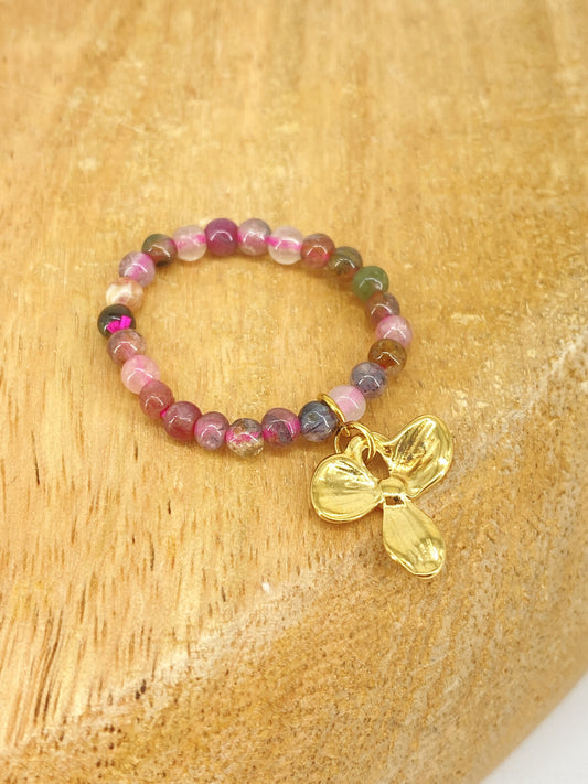 Purple Bead Ring