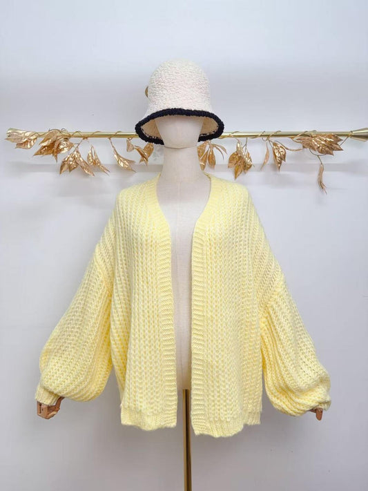 Lemon Open Knit