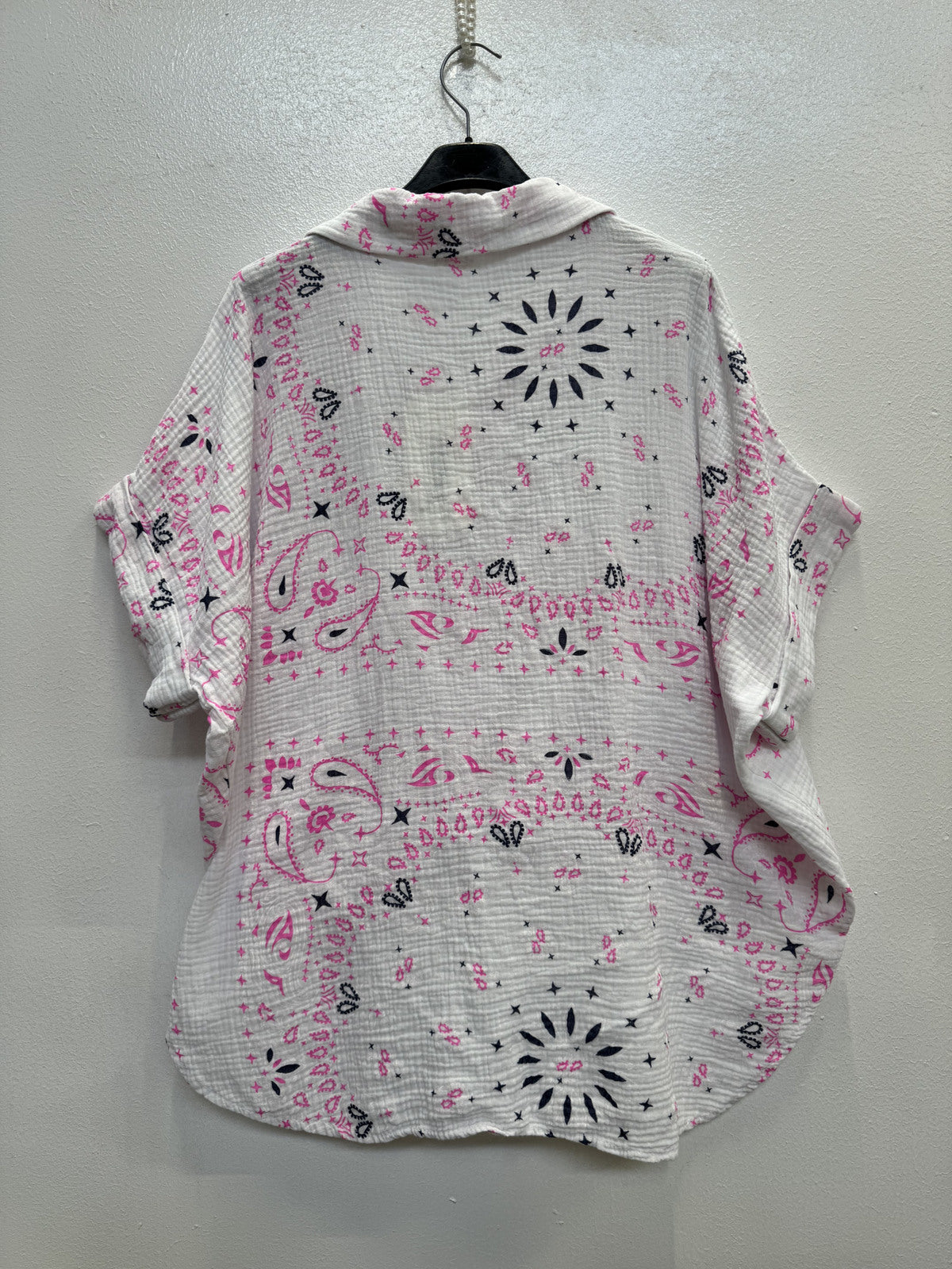 White Paisley Shirt