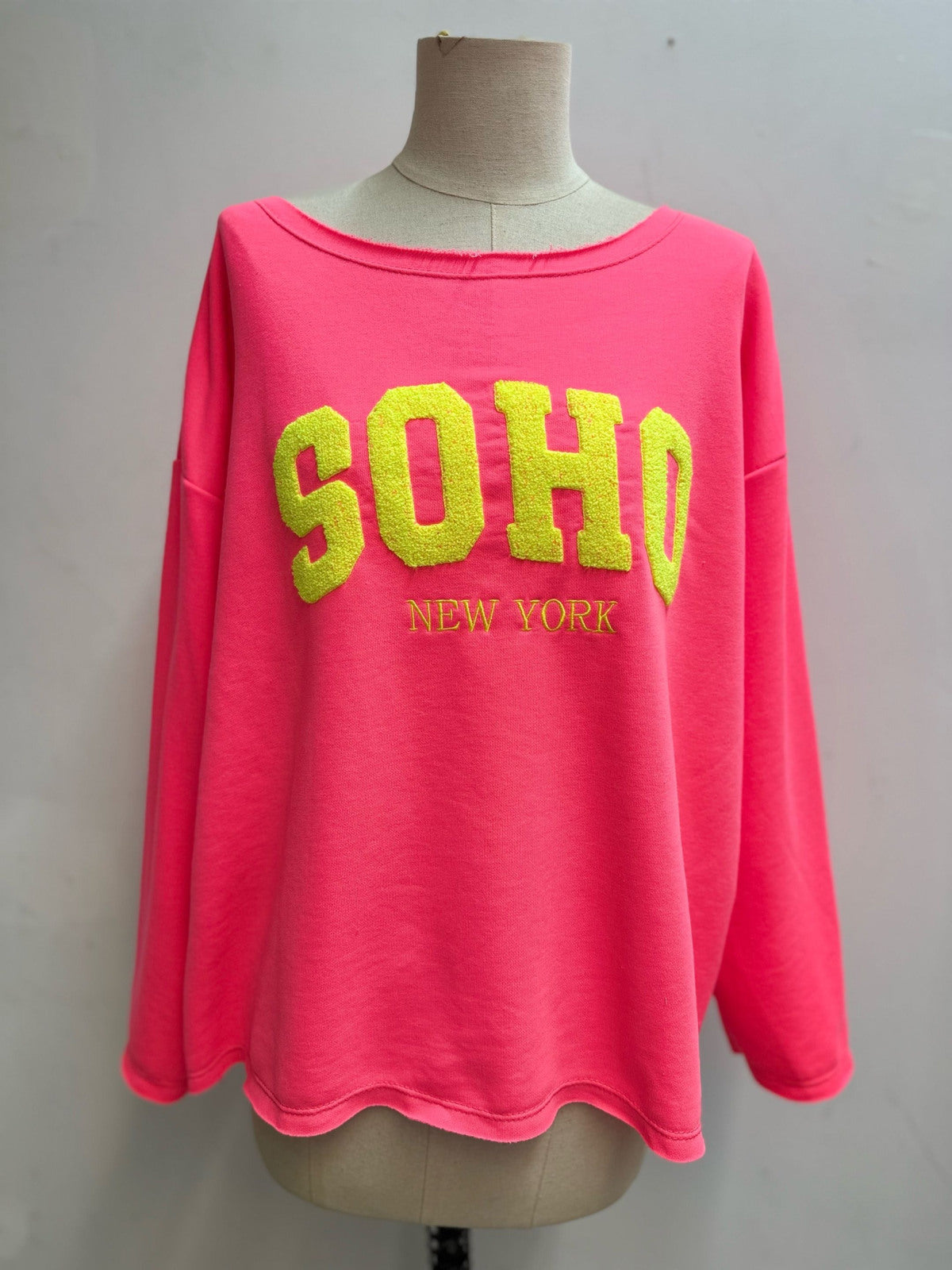 Soho neon pink Sweatshirt