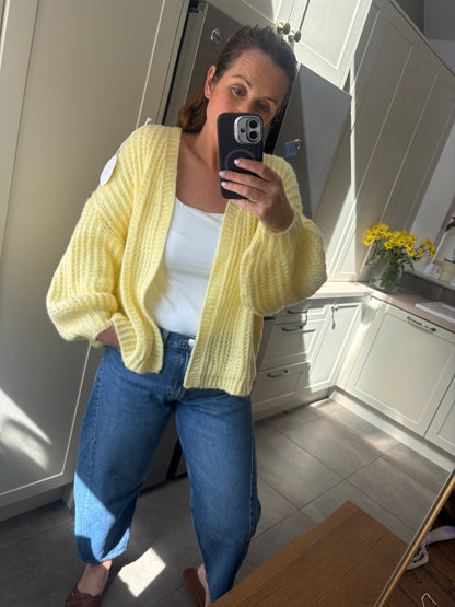 Lemon Open Knit