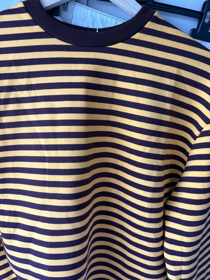 Oversized Stripe Sweatshirt