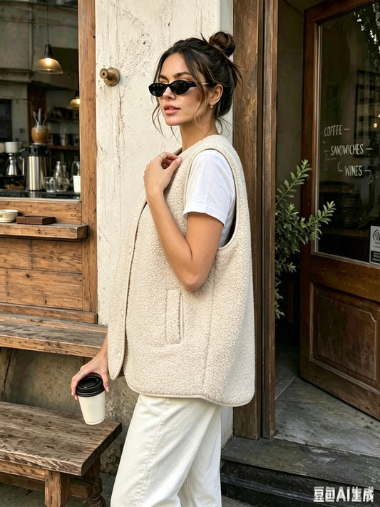 Gilet - Ecru