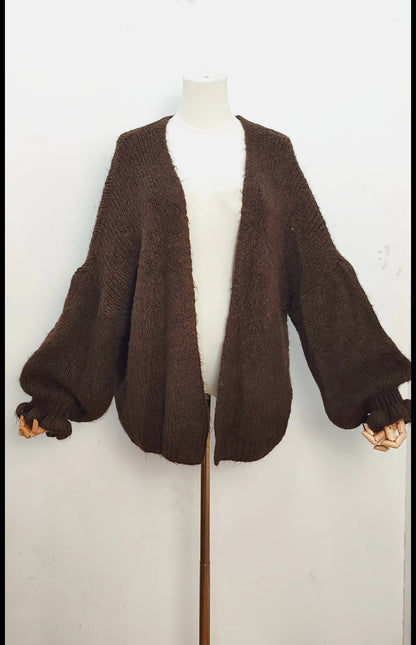 Chocolate soft knit