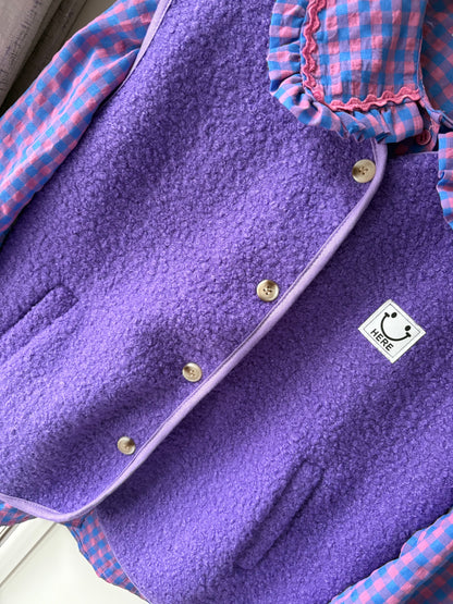 Sleeveless Purple Gilet