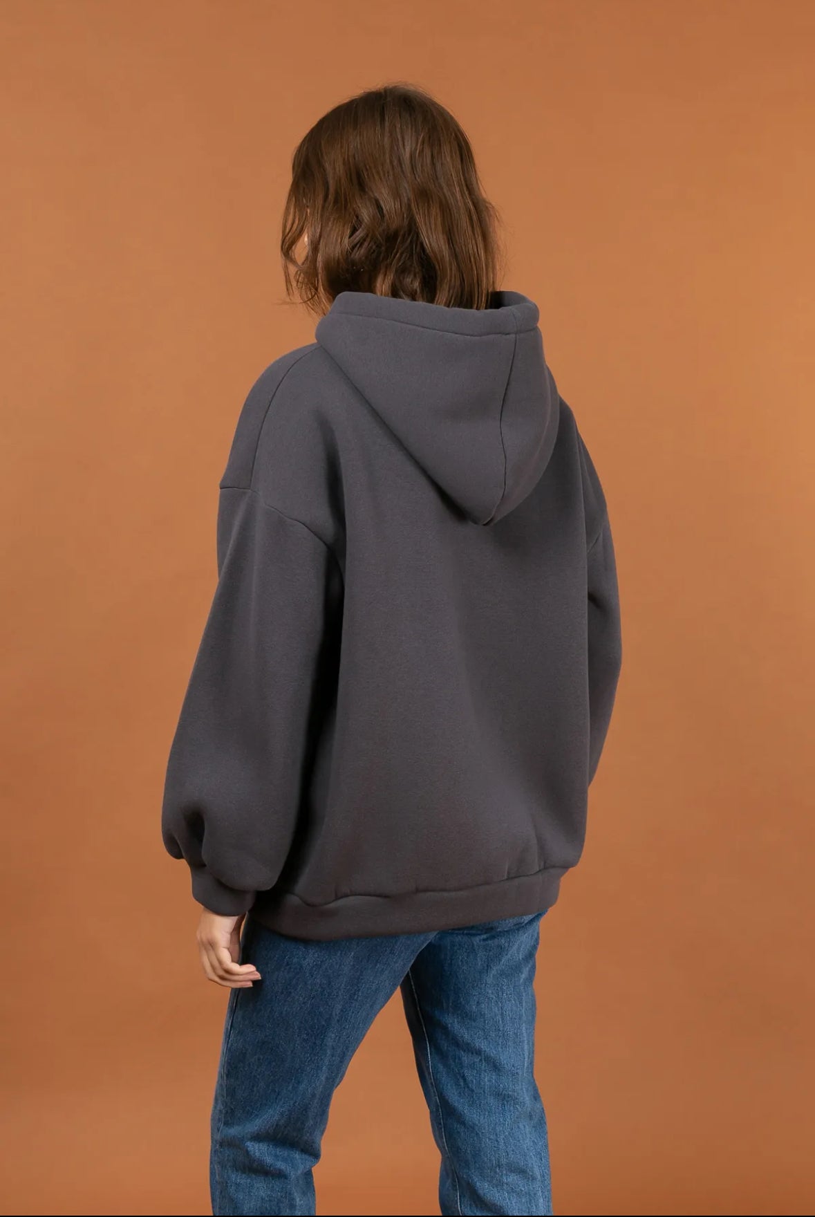 Heart Hoody Dark Grey