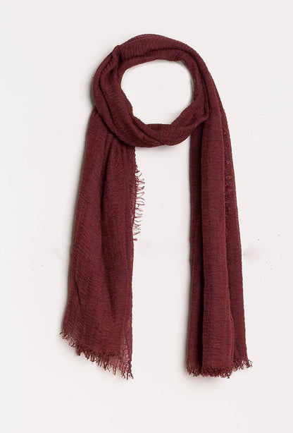 Burgundy Light Scarf