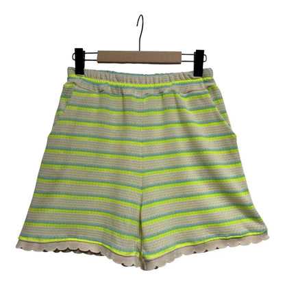 Green scalloped Knit Co-Ord