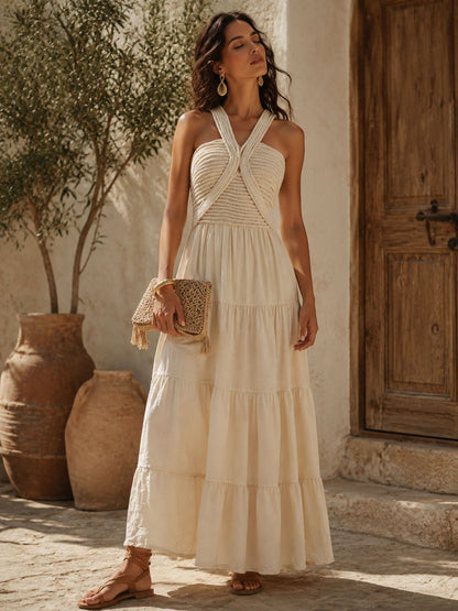 Beige dreamy maxi