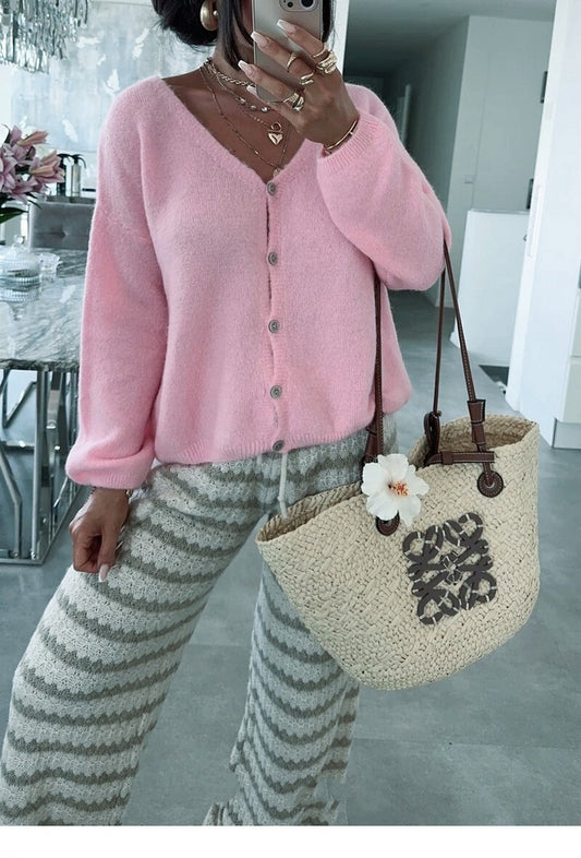 Rose Classic Knit