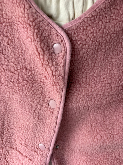 Sleeveless vest - Dusky pink
