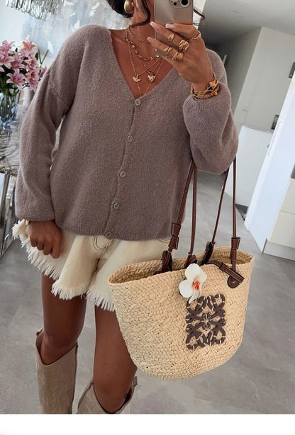 Champagne Classic Knit