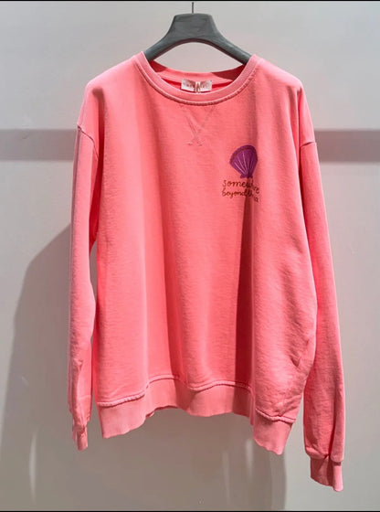 Beyond the Sea sweater - Coral