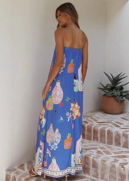 Vibrant Blue dress