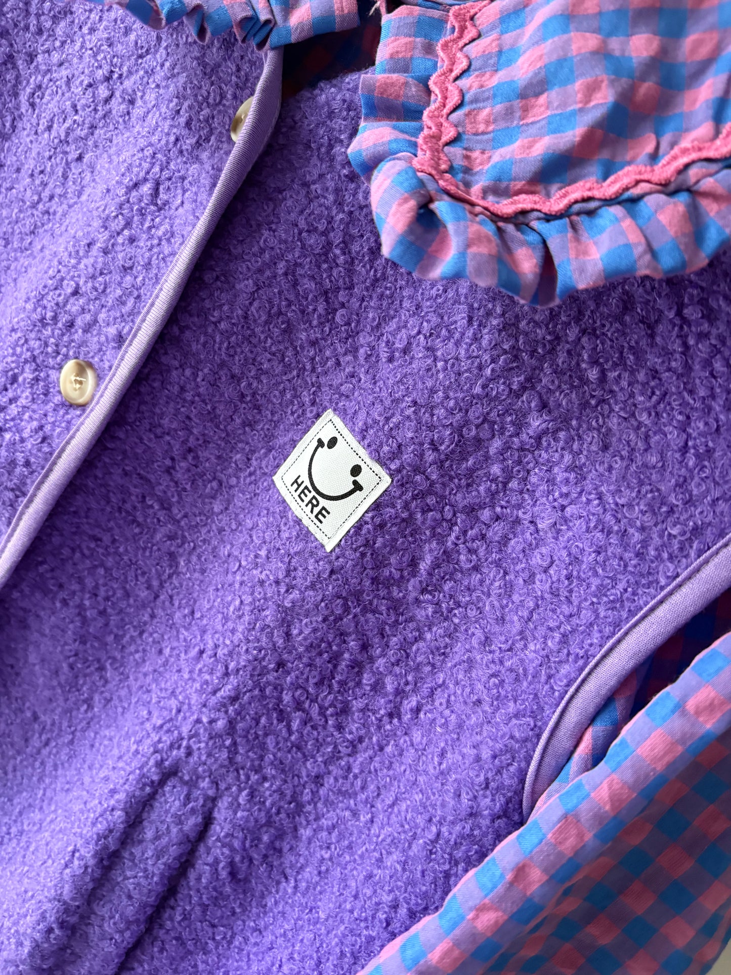 Sleeveless Purple Gilet