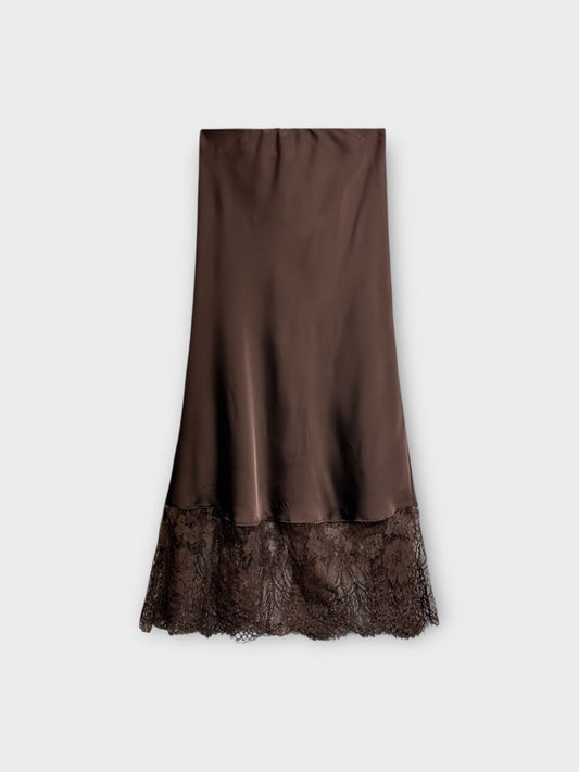 Chocolate Lace skirt