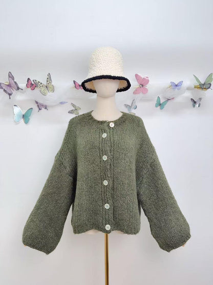 Soft Khaki cardi