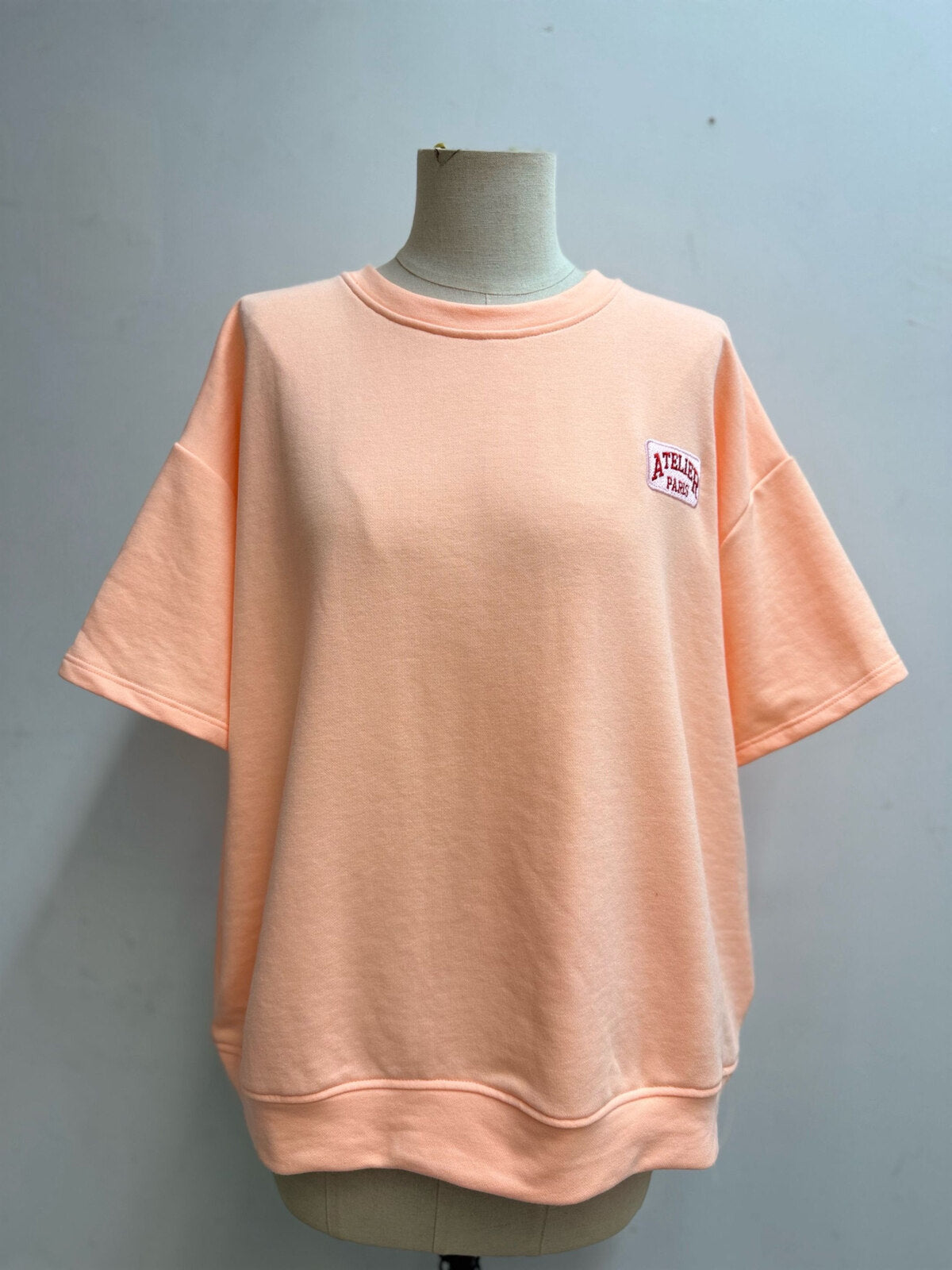Apricot T sweater -Atelier