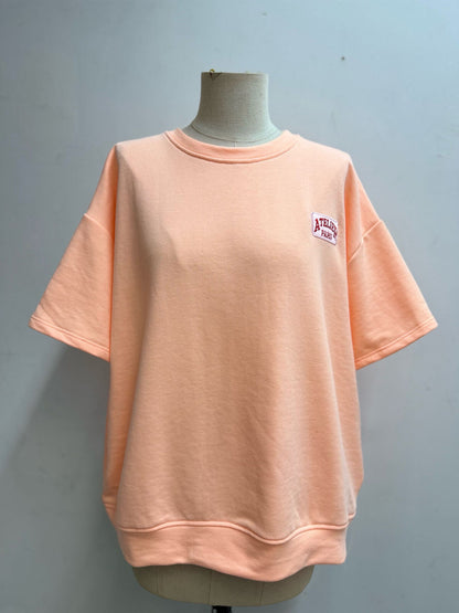 Apricot T sweater -Atelier